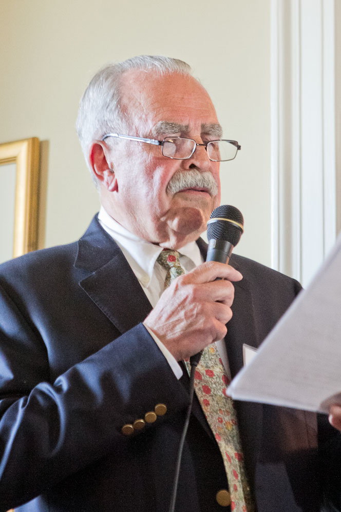 New York Reception - Dr. Aubie Angel, President of Friends of CIHR