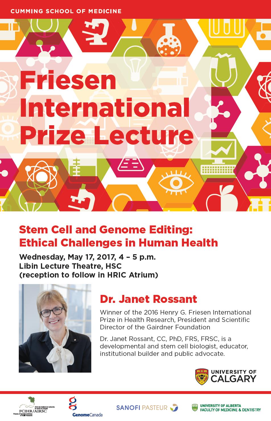 POSTER - 2017 U Calgary - Dr. Janet Rossant
