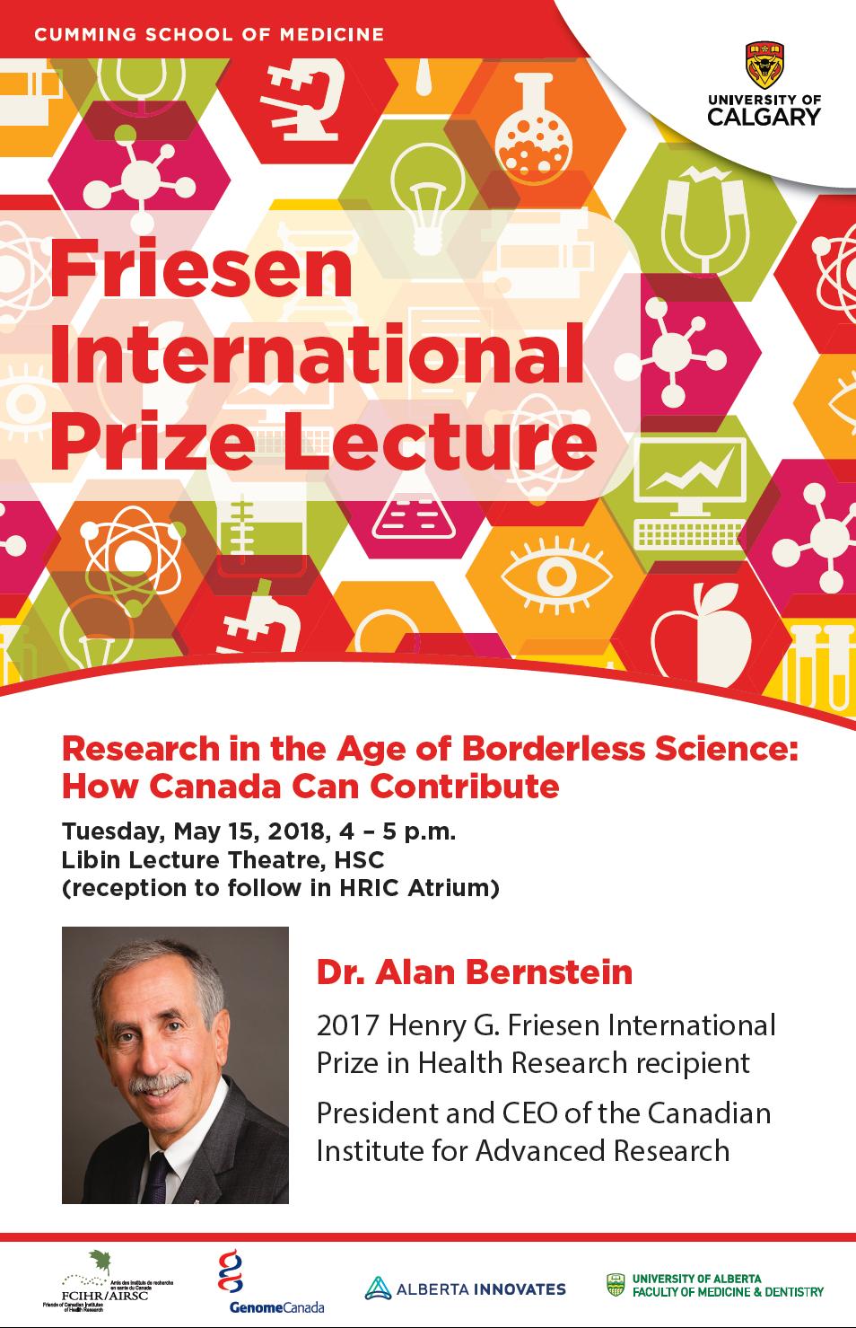POSTER - 2018 U Calgary - Dr. Alan Bernstein