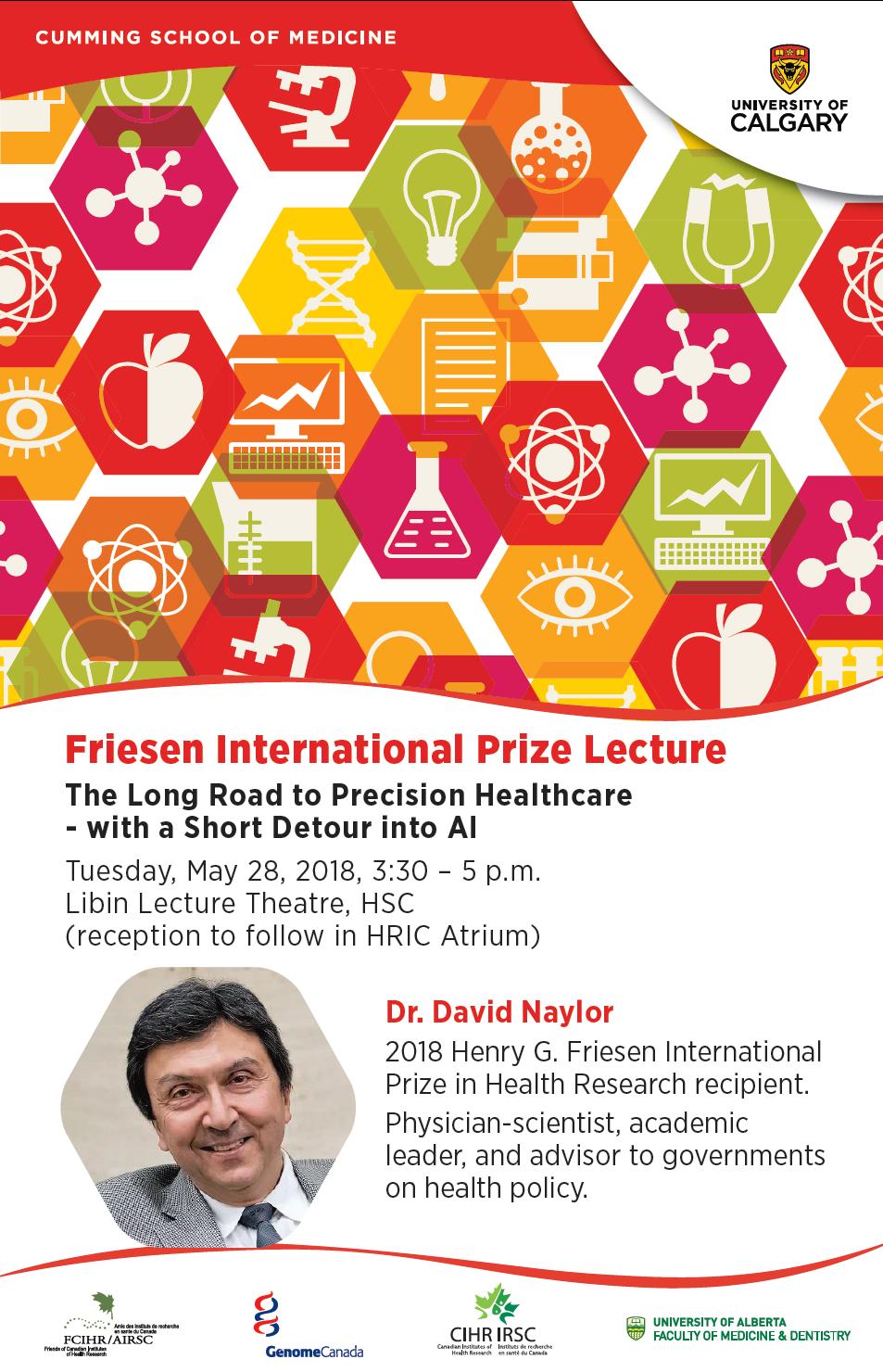 POSTER - 2019 U Calgary - David Naylor - Friesen Prize Institutional visit