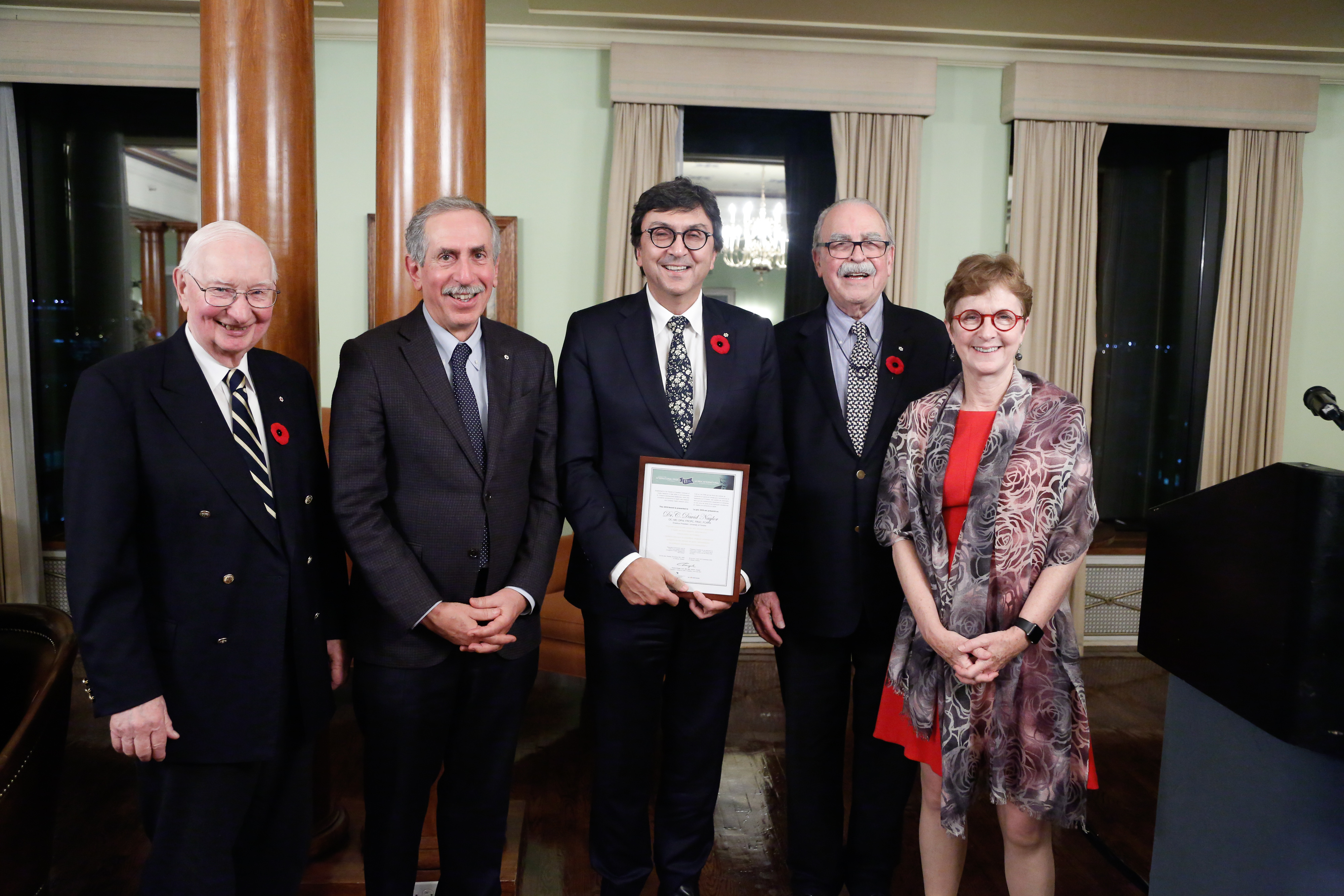 Dr. David Naylor - 2018 Friesen Prize