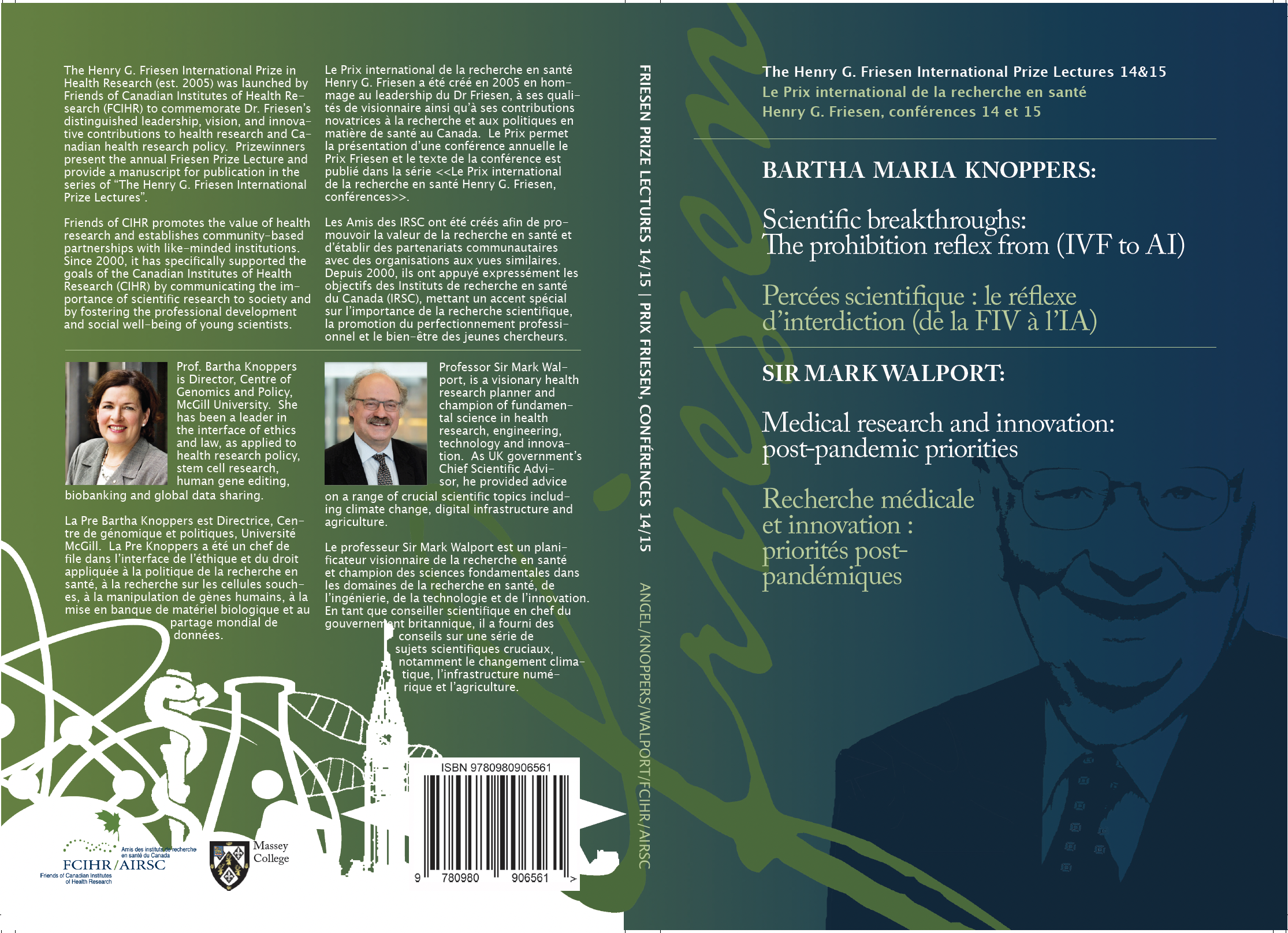 Book #7 - Friesen Lectures - Prof. Bartha Knoppers & Sir Mark Walport