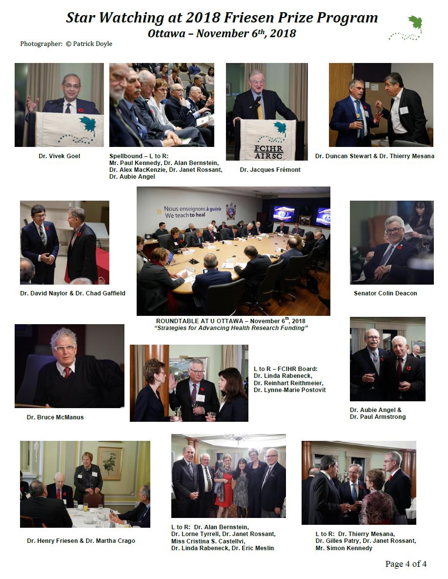 Page 4 - 2018 Spotlight Newsletter of FCIHR_As of December 4, 2018