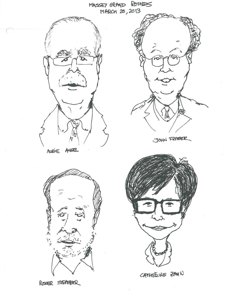 CARTOONS by Dr. David Goldbloom - 2013 Massey Grand Rounds Symposium - Page 1