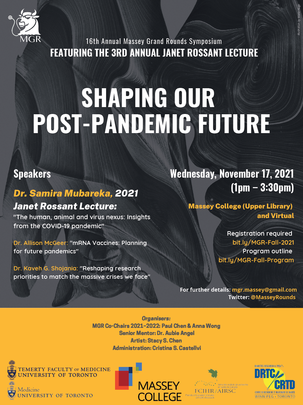 Poster - Dr. Samira Mubareka, 2021 Janet Rossant Lectureship